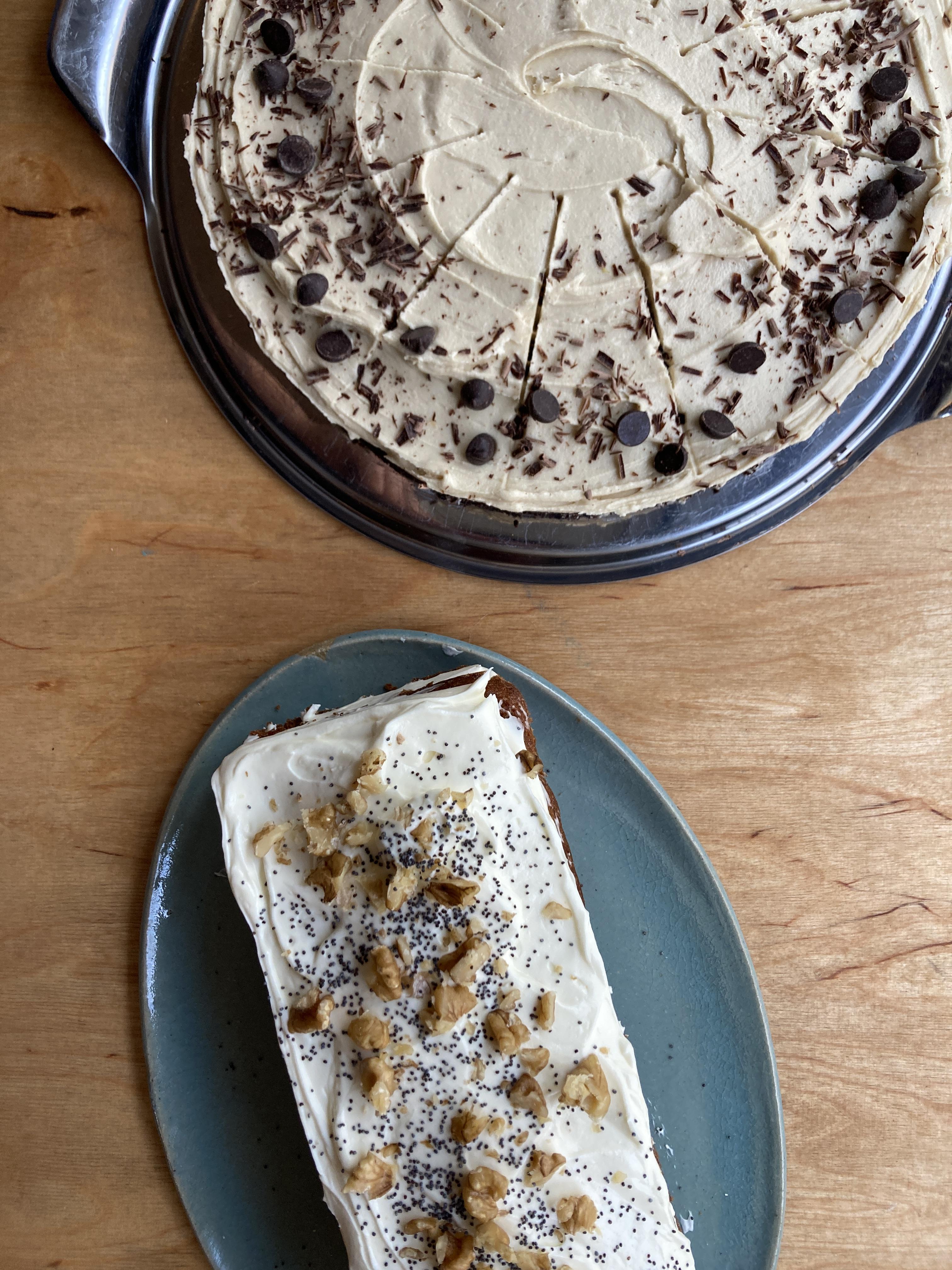 Cake for sharing at Café Alma Berlin cafe